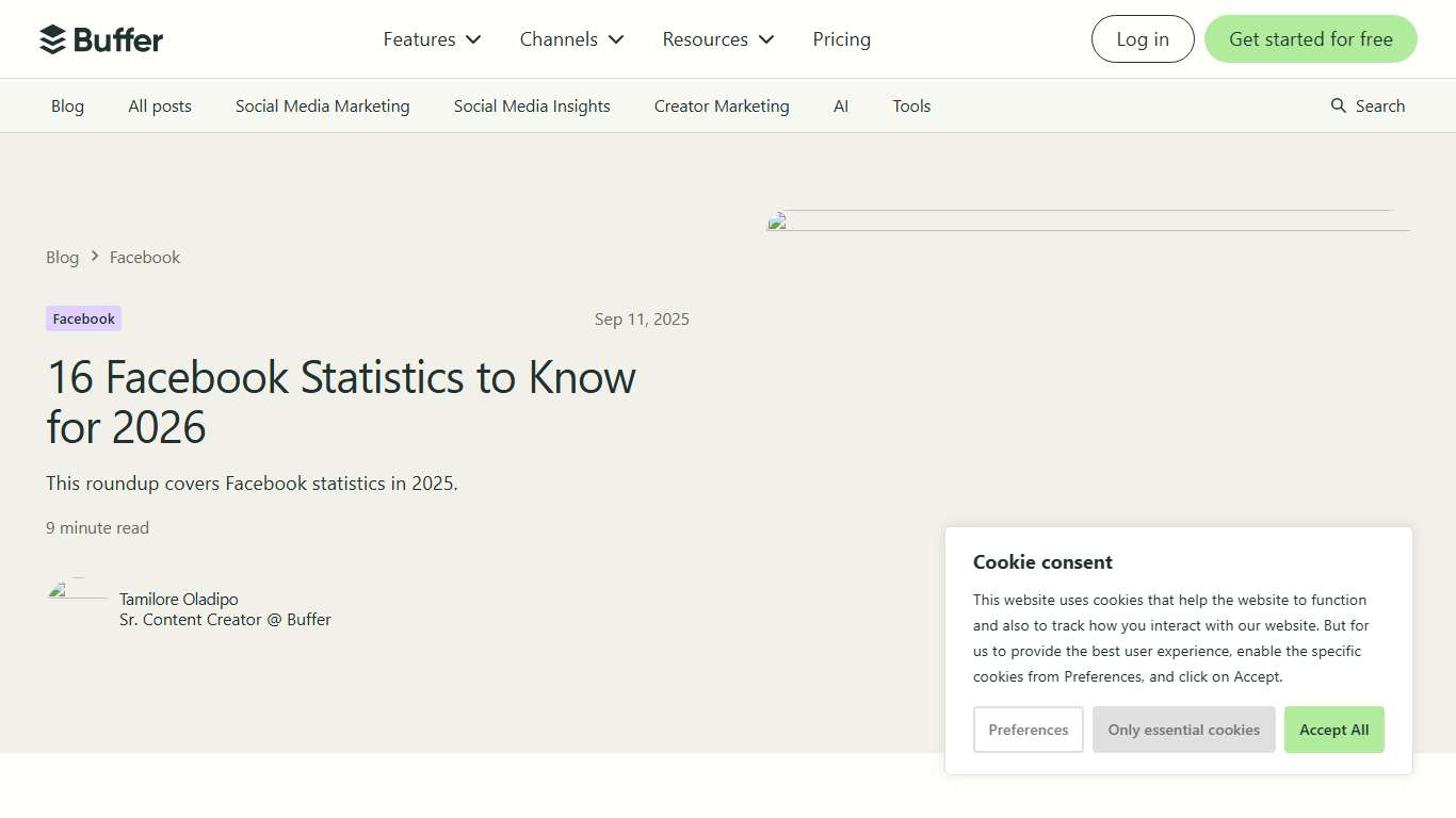 16 Facebook Statistics to Know for 2026